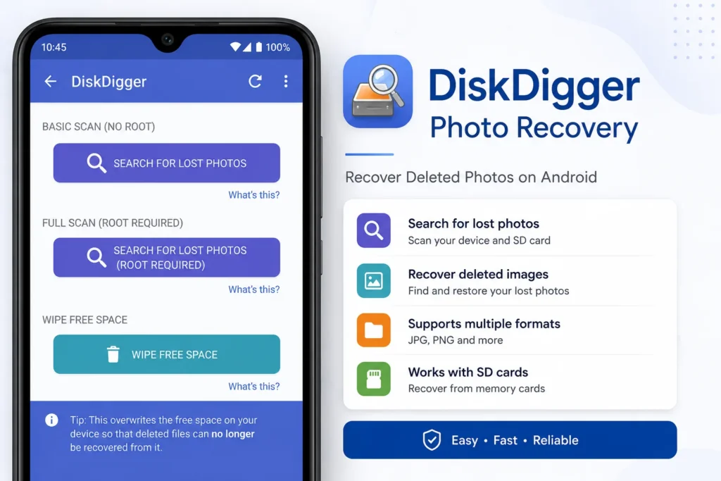 DiskDigger Photo Recovery
