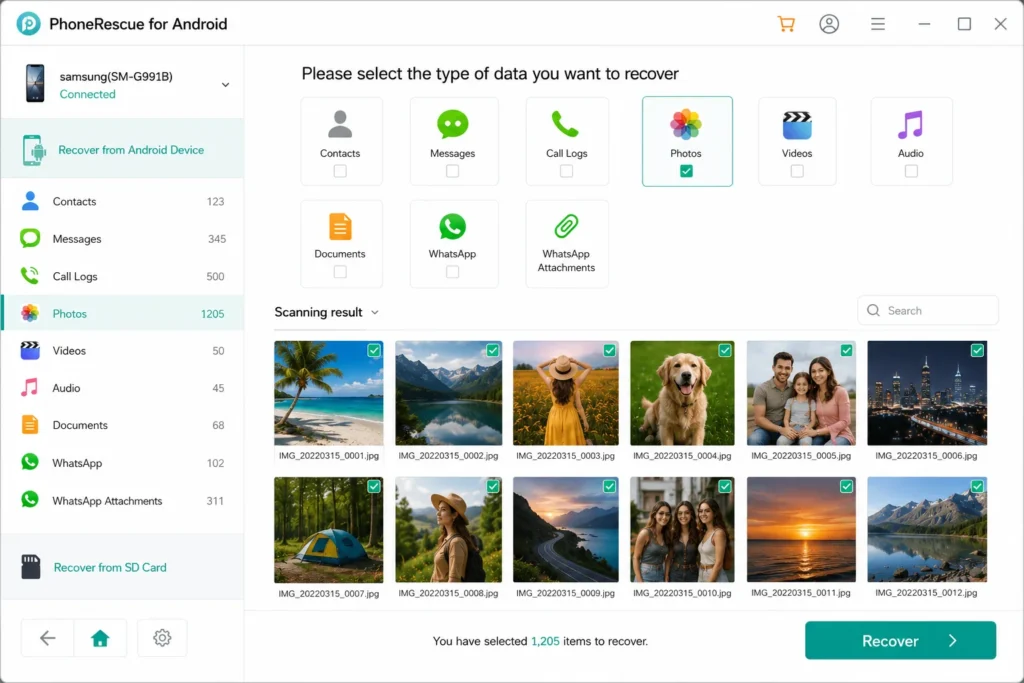 PhoneRescue for Android